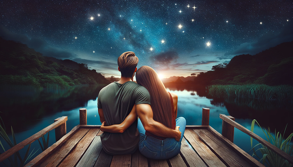 Download Ai Generated Couple Romantic Royalty-Free Stock Illustration ...