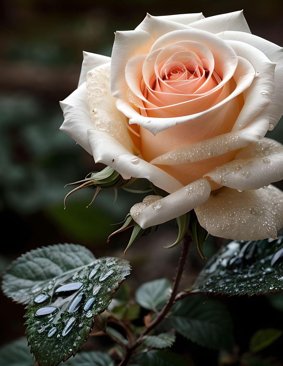 Download Ai Generated, Rose, Flower. Royalty-Free Stock Illustration