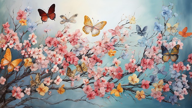 Free Nature Butterfly illustration and picture