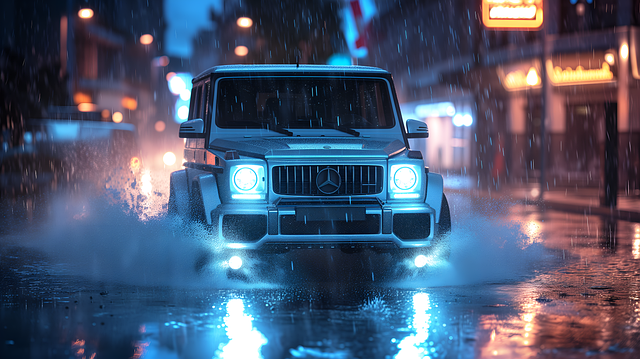 Free ai generated mercedes benz g class mercedes benz illustration