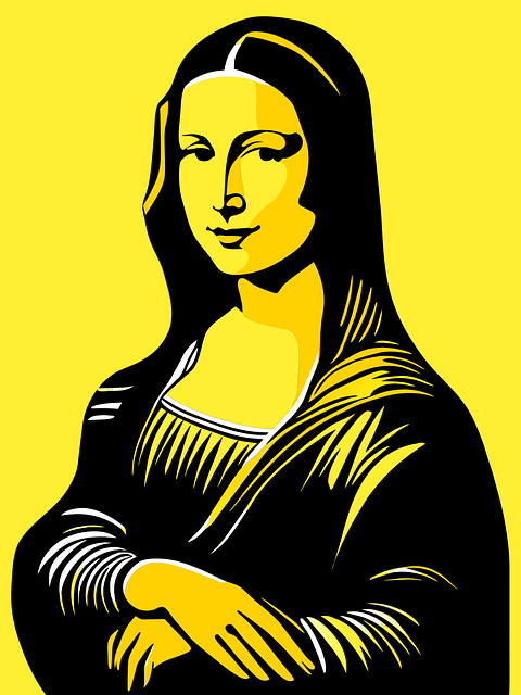 Free woman mona lisa monalisa illustration