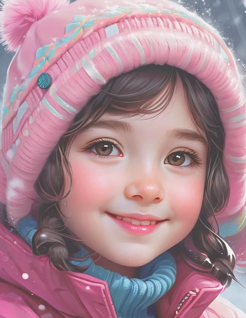 Free Girl Cute illustration and picture