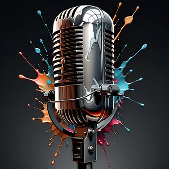 Ai Genereret, Mikrofon, Podcast, Plaske