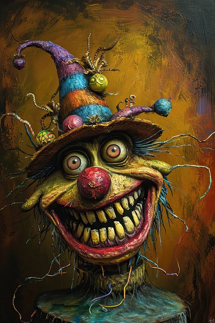 Free ai generated man creature illustration
