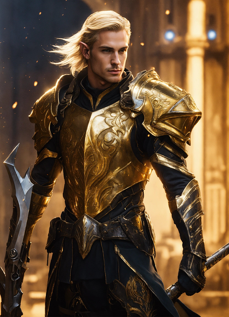 Download free HD stock image of Ai Generated Elf Free ai generated elf fantasy illustration