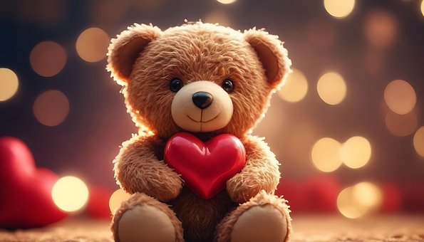 Free Ai Generated Teddy Bear illustration and picture