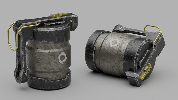 Free Grenade Scifi illustration and picture
