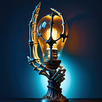 Lámpara, Luz, Electricidad, Ocurrencia