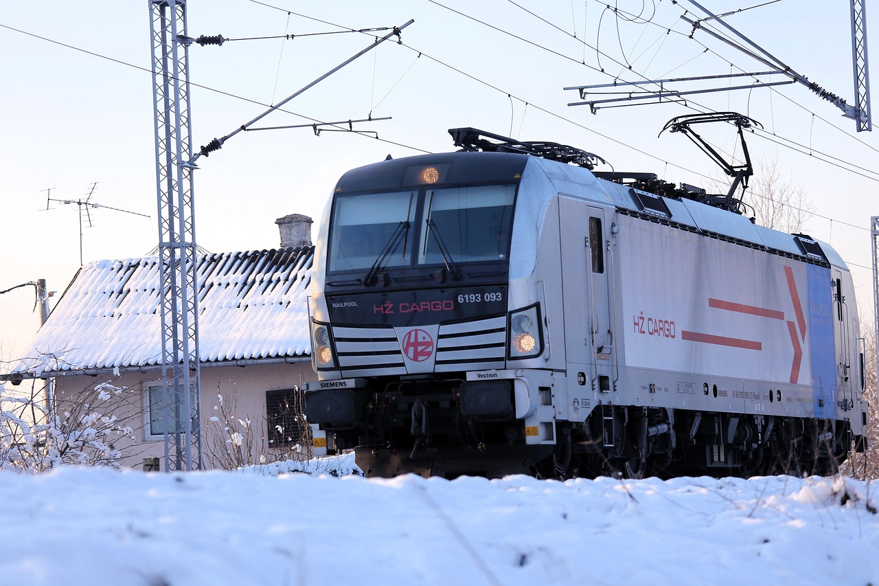 Electric Locomotive - free online jigsaw puzzle photo