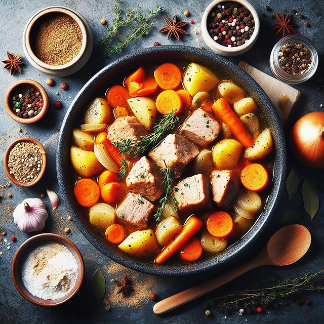 Free ai generated vegetables cooking illustration