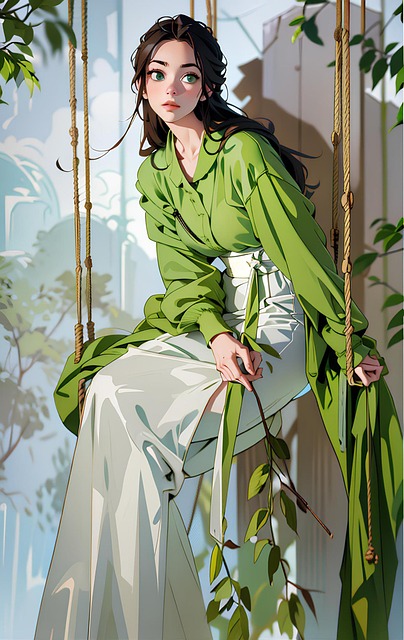 Free ai generated woman young illustration