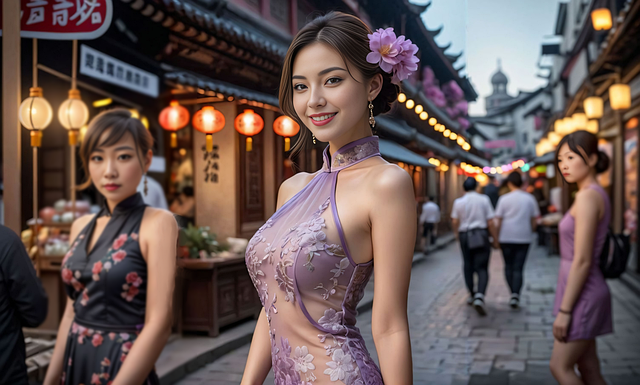 Free ai generated woman model illustration