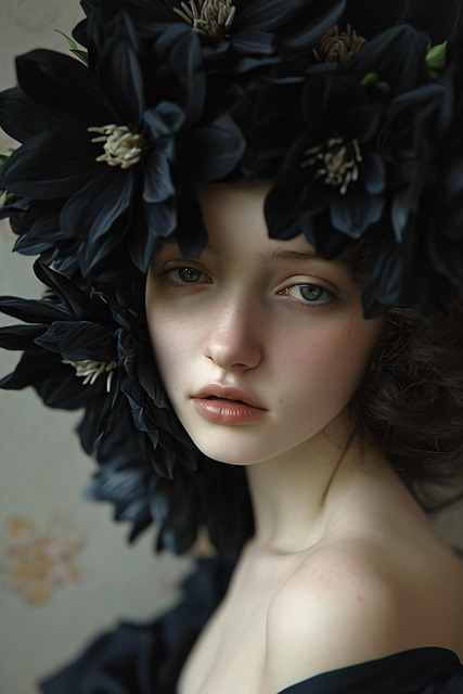 Free ai generated woman beauty illustration