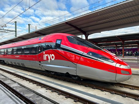 Free High-Speed Train Railway photo and picture
