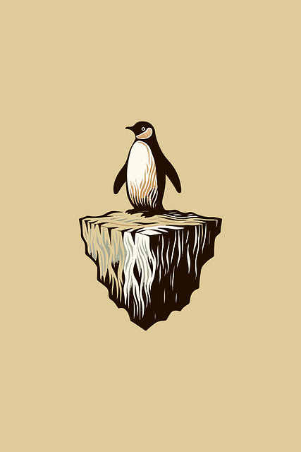 Ai Generiert, Pinguin, Eisberg