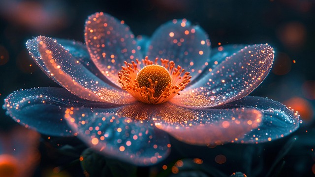 Flor, Brilhando, Natureza