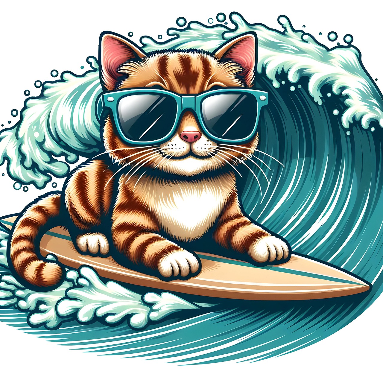 Download Ai Generated Cat Surfing Royalty Free Stock Illustration download-ai-generated-cat-surfing-royalty-free-stock-illustration