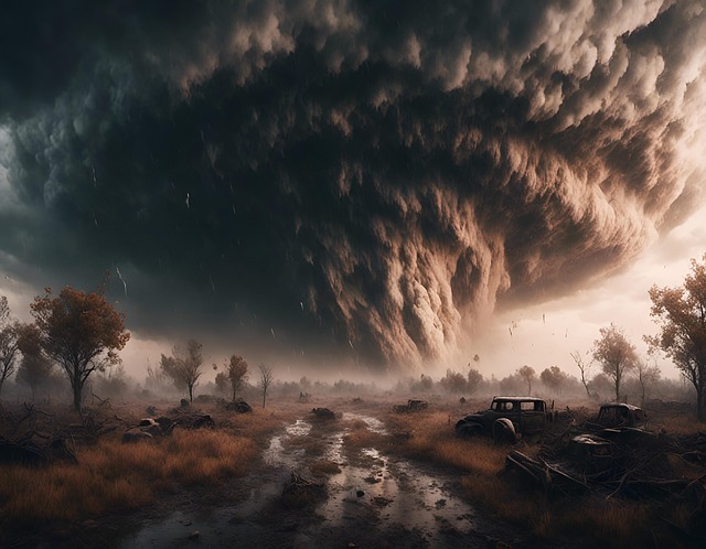 Ai Generado, Tornado, Tormenta