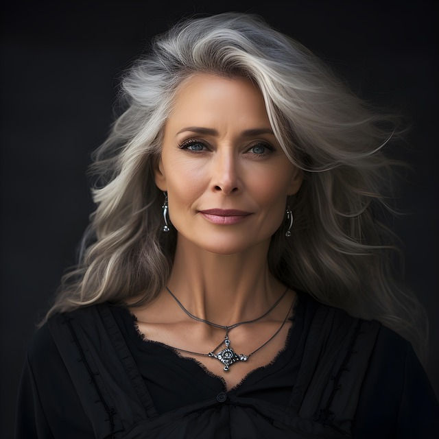 Free ai generated woman portrait illustration