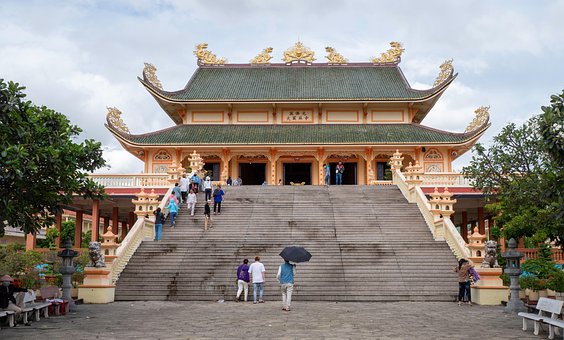 Free Buddhist Temple Vietnam photo and picture