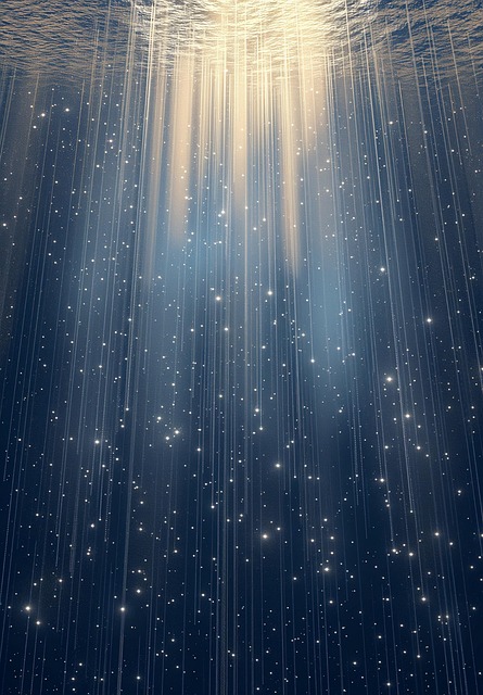 Free ai generated radiant beams illustration