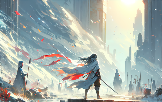 Free Ai Generated Warriors illustration and picture