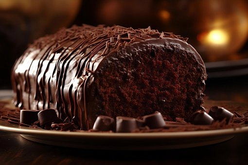 Ai Generado, Pastel, Pastel De Chocolate