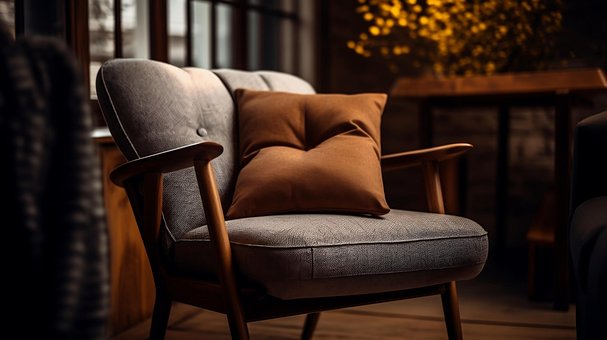 Free Ai Generated Chair illustration and picture