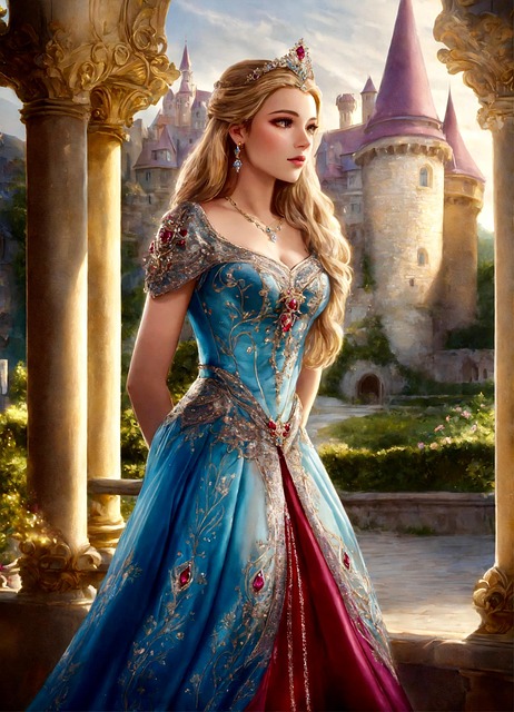 Princess Dressing Up Costume-7 To 10 Years Old. main image 1
