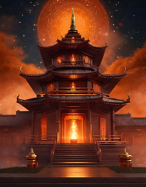 Ai Genereret, Tempel, Bygning