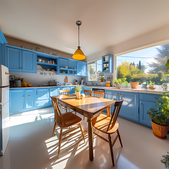 Free Ai Generated Kitchen illustration and picture