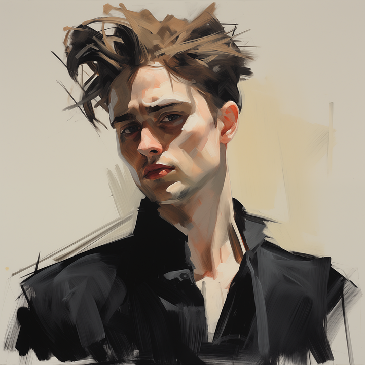 Download Ai Generated Man Portrait Royalty-Free Stock Illustration ...