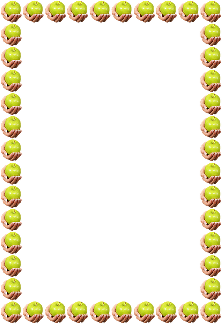 Free Apple Frame illustration and picture