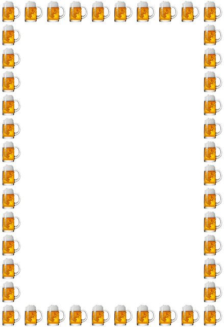 Free Beer Frame illustration and picture