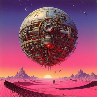 Free Fantasy Space illustration and picture