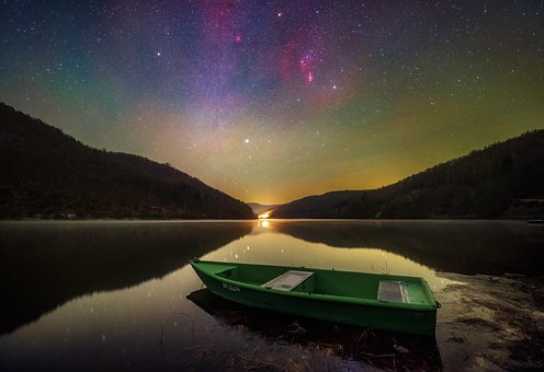 Free Boat Lake photo and picture