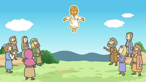 Free Ascension Jesus vector and picture