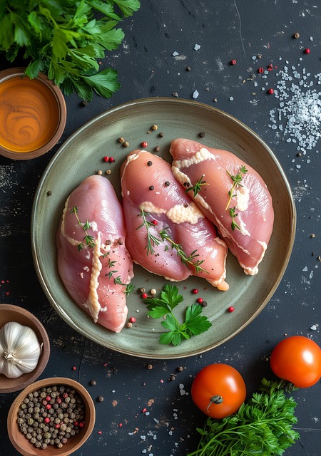 Free ai generated chicken food illustration