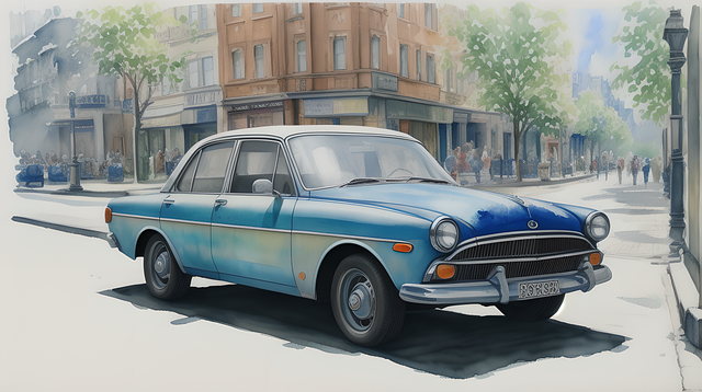Free Ai Generated Car illustration and picture