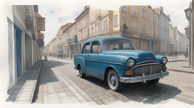 Free Ai Generated Car illustration and picture