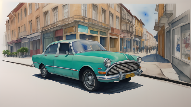Free Ai Generated Car illustration and picture