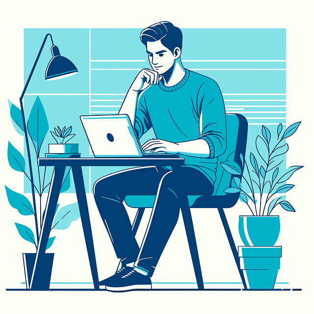 Free blogger creative design vector