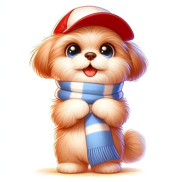 Ai Generado, Perro, Cachorro, Mascota
