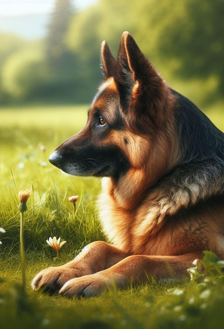 Free Ai Generated Dog illustration and picture