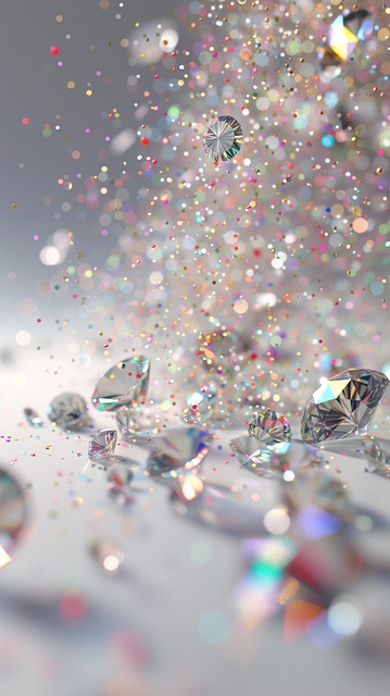 Free diamonds jewels sparkle illustration