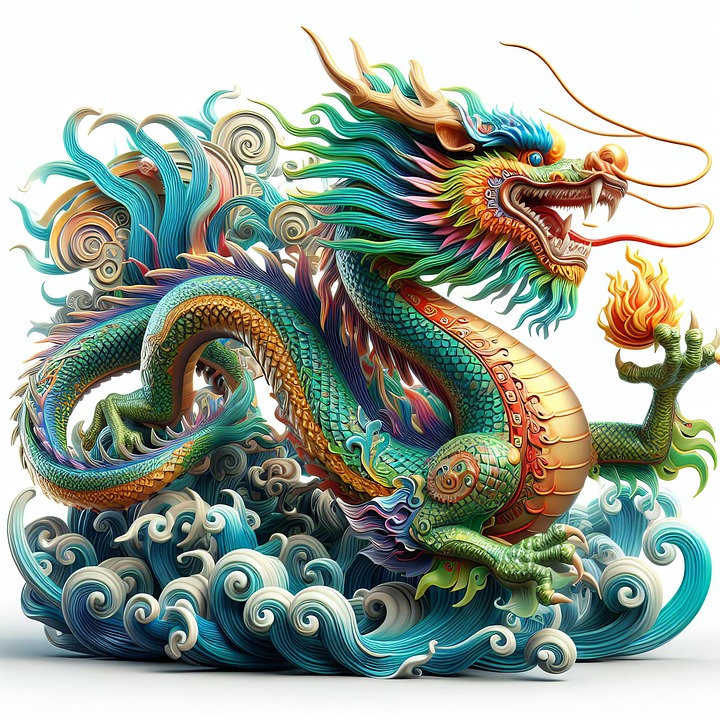龙形象 五龙 中国龙 - Pixabay上的免费图片 - Pixabay
