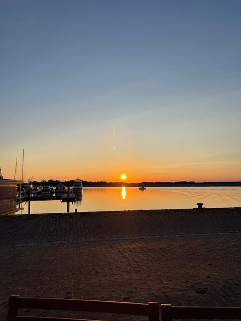 Free Sunset Barth photo and picture