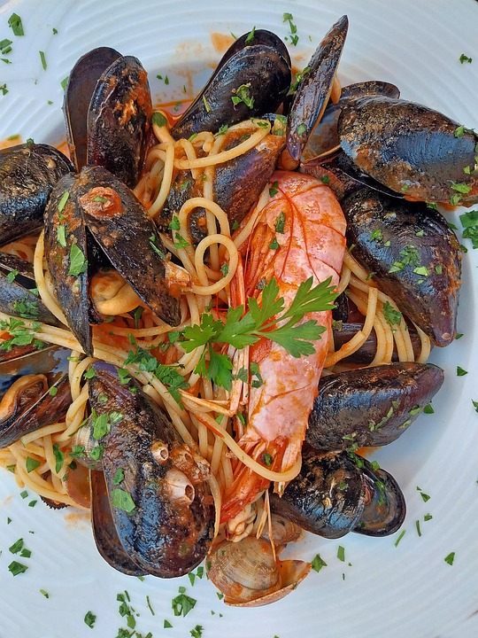 Shellfish Spaghetti Meal Shellfish Spaghetti - Free photo on Pixabay - Pixabay