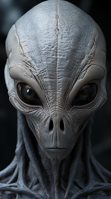 Free Ai Generated Alien illustration and picture