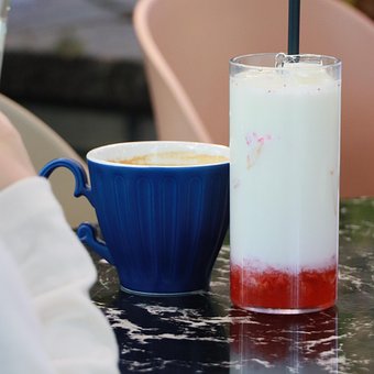 Kaffee, Kaffee Haferl, Saft, Tabelle